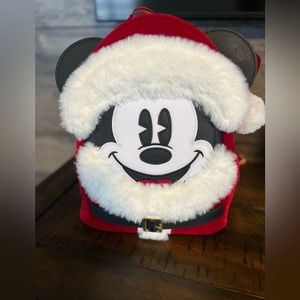 Mickey Mouse Santa Loungefly Backpack